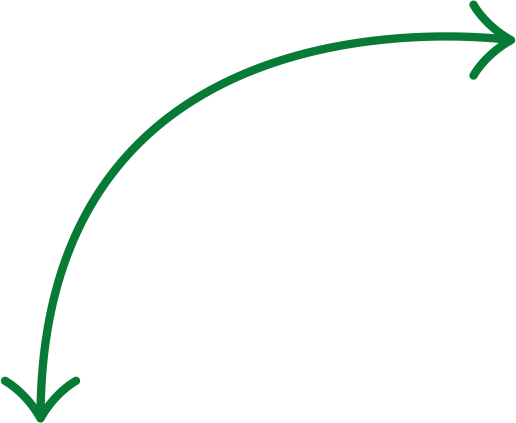 Curved left arrow